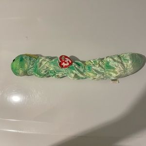 Ty Beanie Baby Squirmy - with errors
